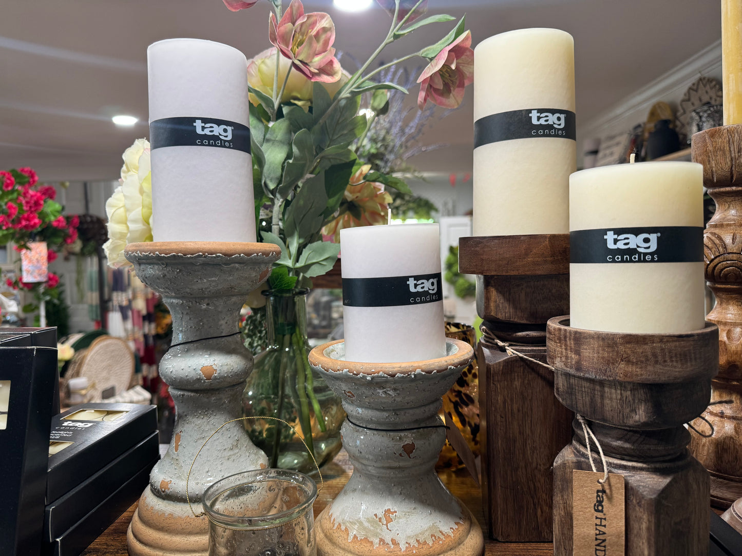 Unscented Pillar Candle