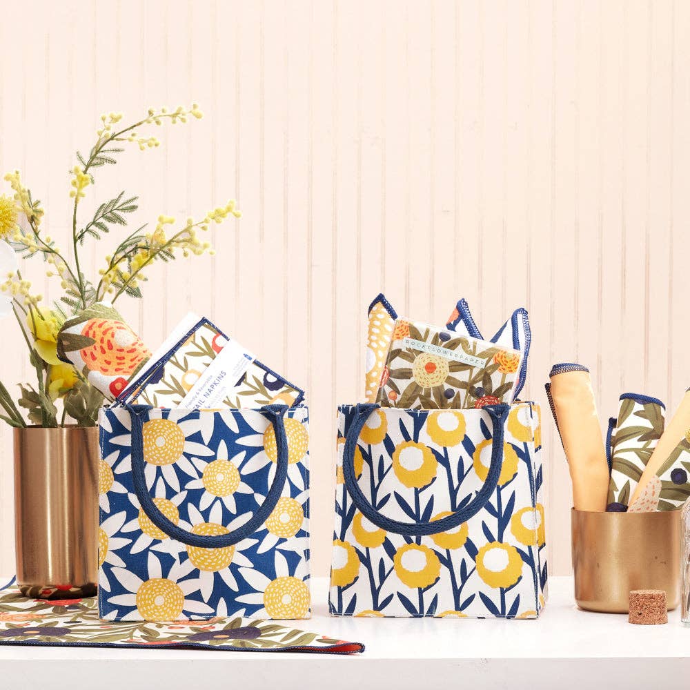 Golden Glow Yellow Reusable Itsy Bitsy Gift Bag