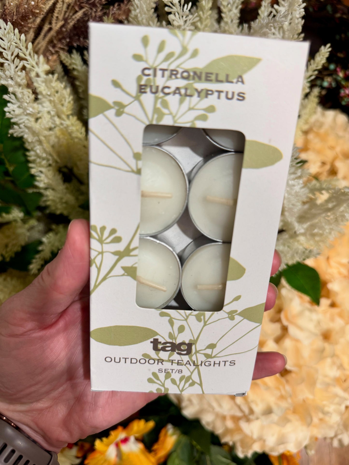 Citronella Eucalyptus Tealight set