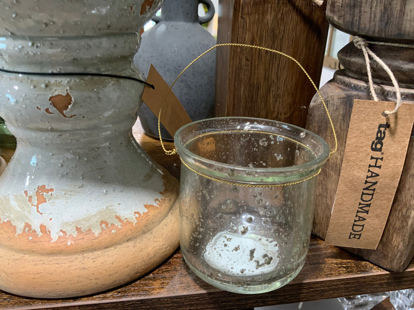 Brooklyn Tealight Candleholder w/Hanger