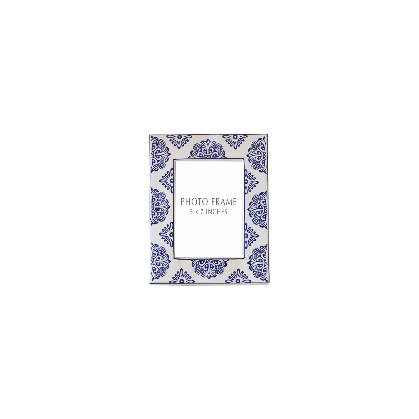 Blue & White Ceramic Photo Frames