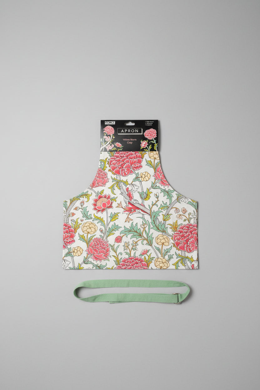 William Morris Cray print cotton apron