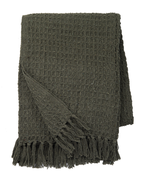 Woven Waffle Throw