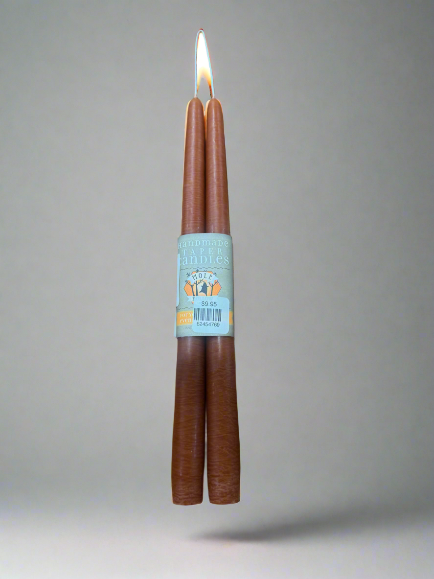 Mole Hollow Taper Candle (pair)