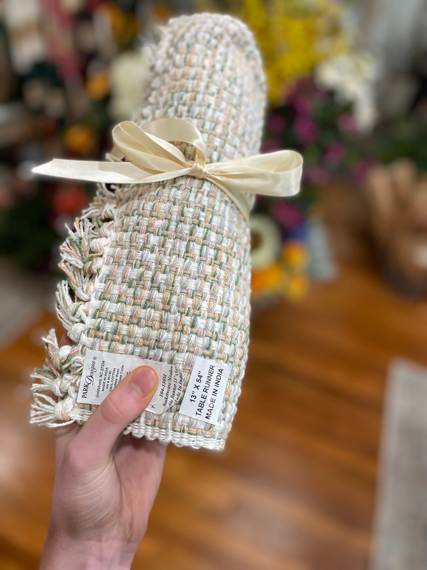 Basketweave Table Runner