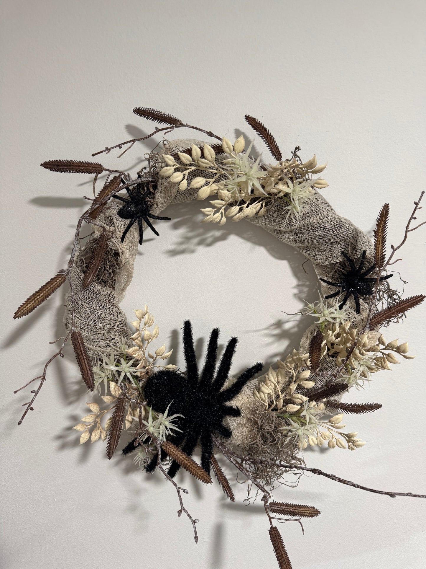 Medium All Wrapped Up Halloween wreath