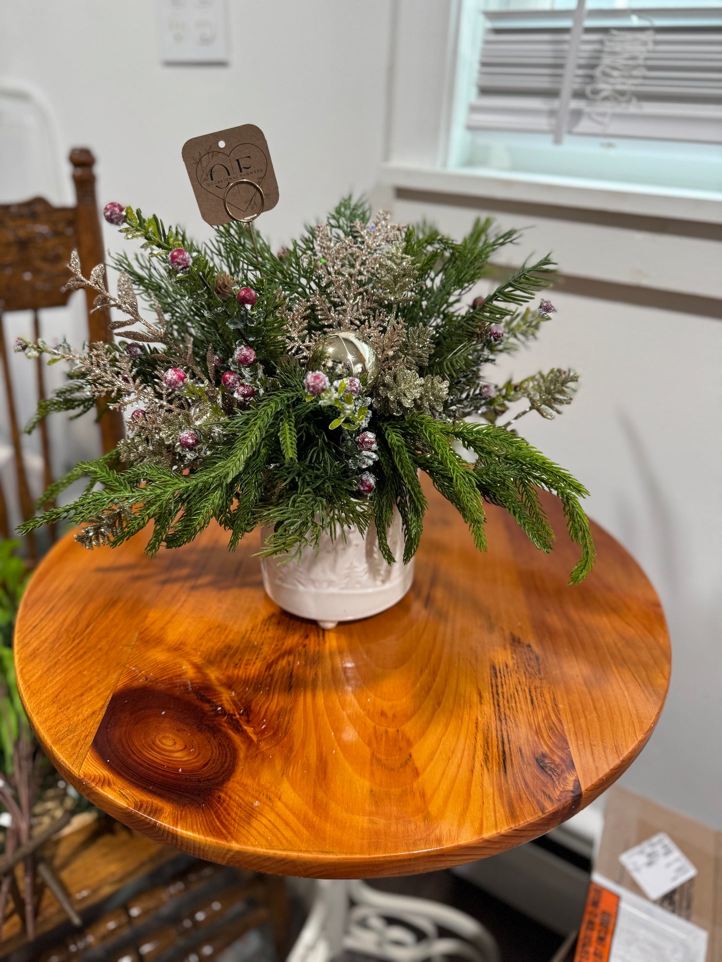 Winter Centerpieces