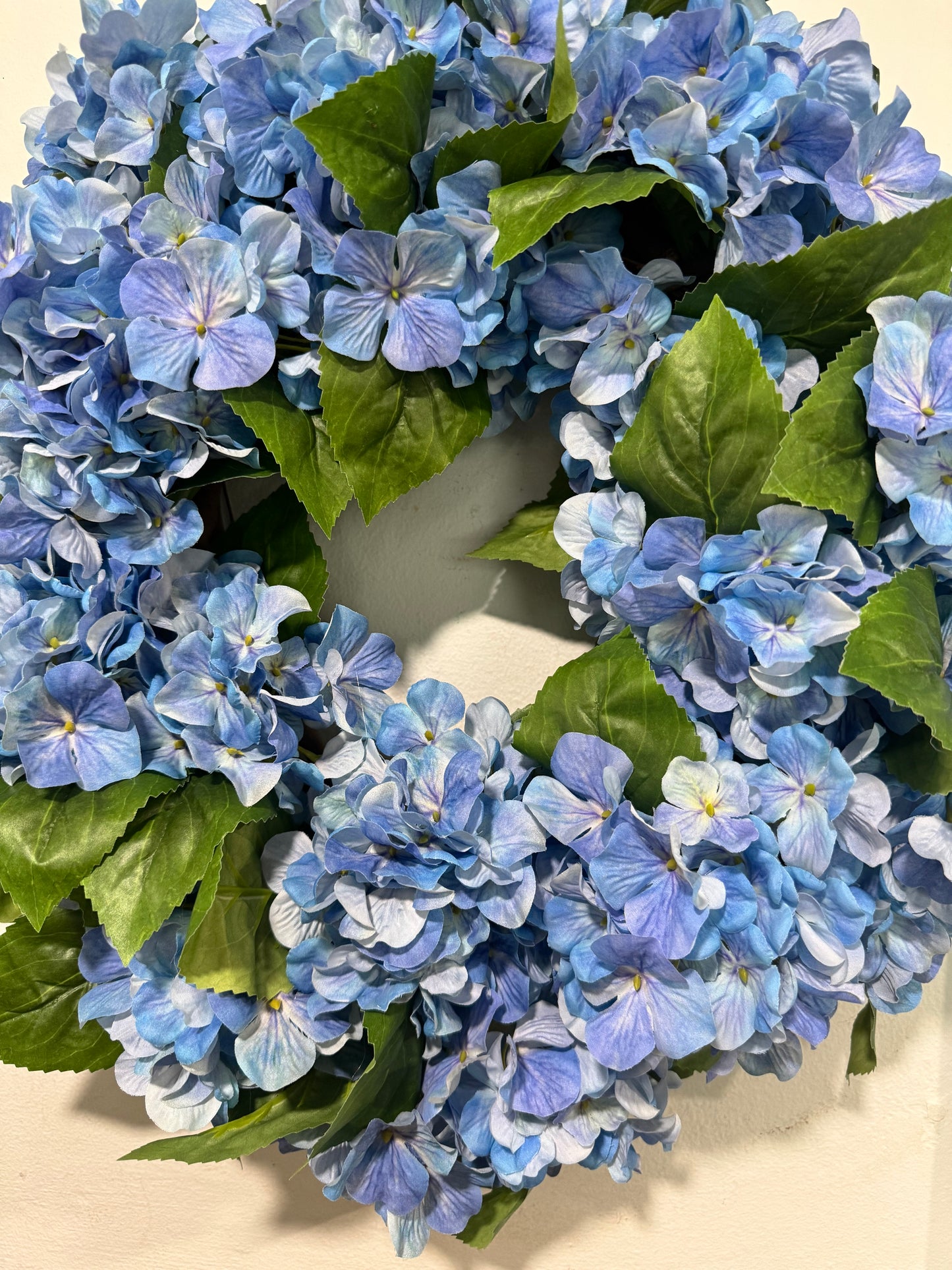 Blue Hydrangea Wreath