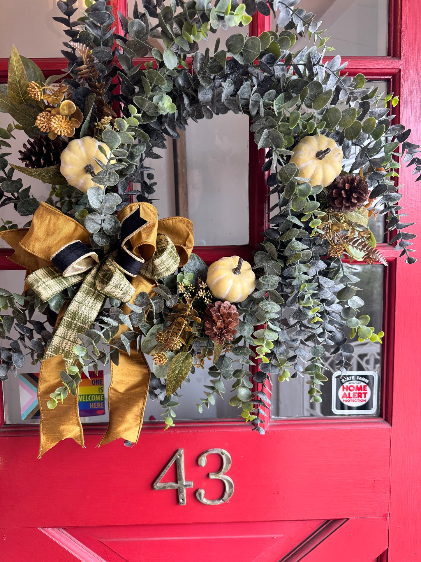 Fall Eucalyptus Wreath