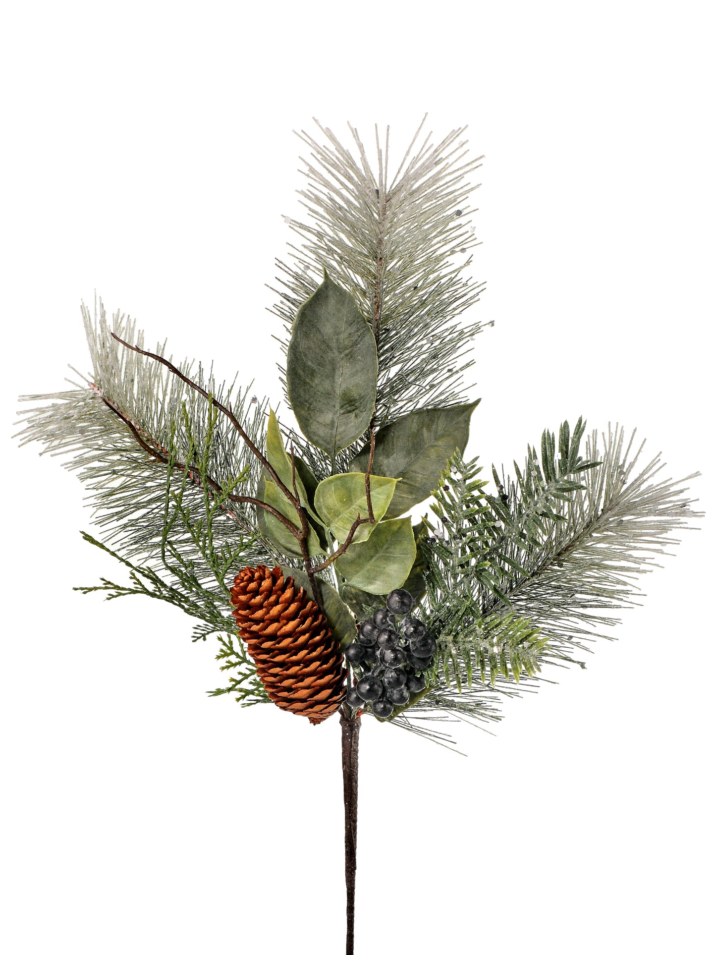 16" FROST PINE/CEDAR/LEAF SPRAY