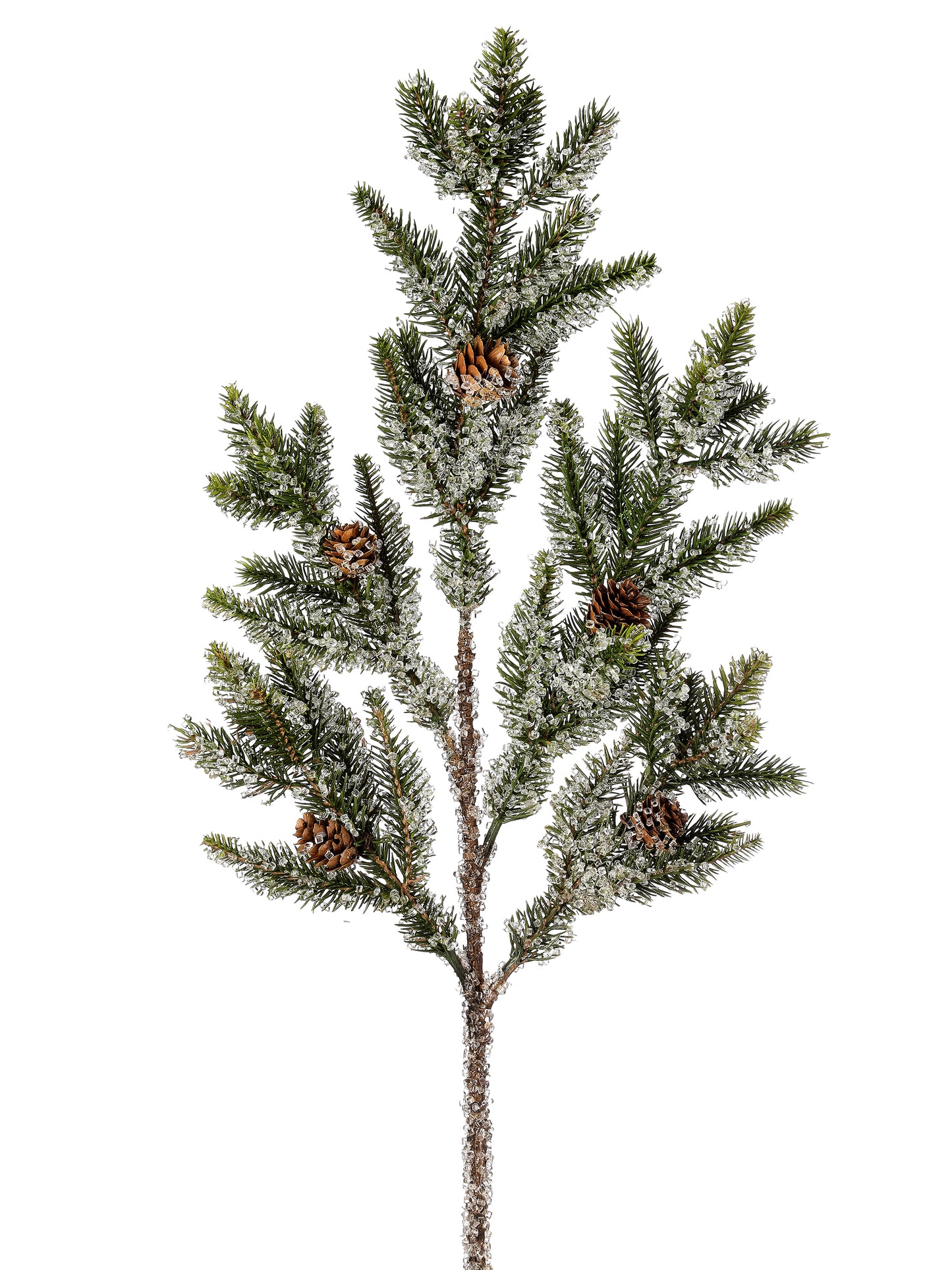 36" ICED SPRUCE W.CONE SPRAY