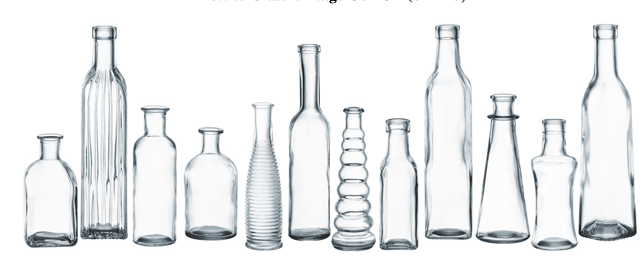 Vintage Bottle Bud Vases