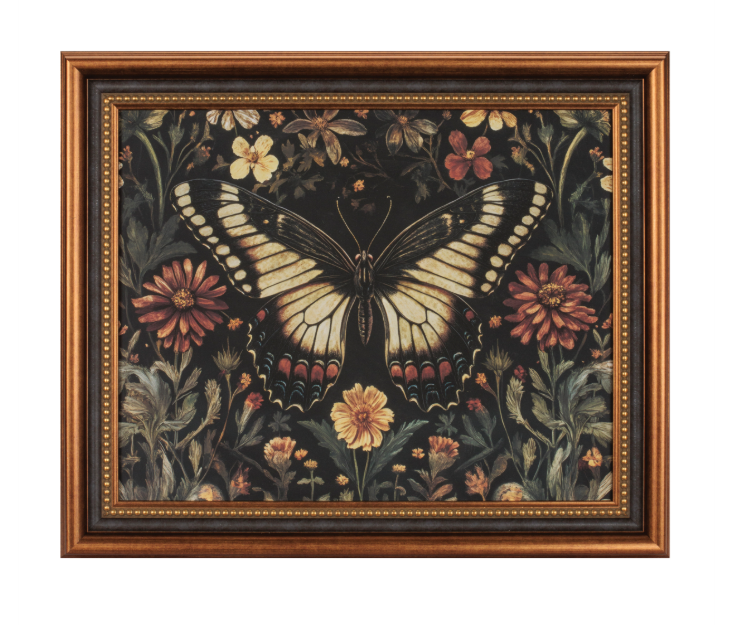 Framed Butterfly Print