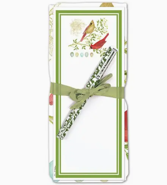 Flour Sack Towel & Magnetic Note Pad Set