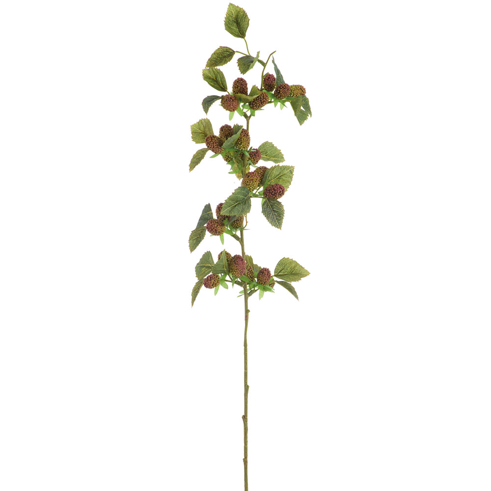 30" Raspberry Spray in Green/Coral