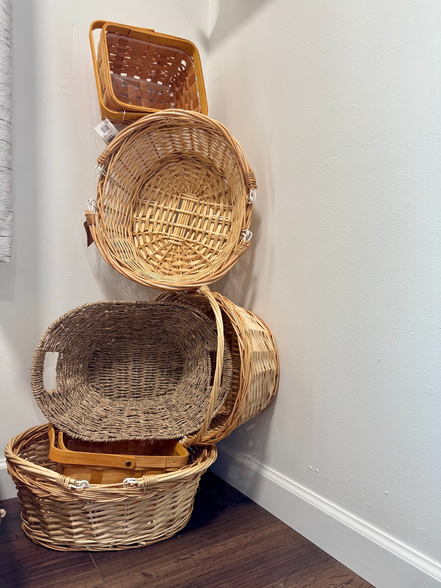 A collection of baskets