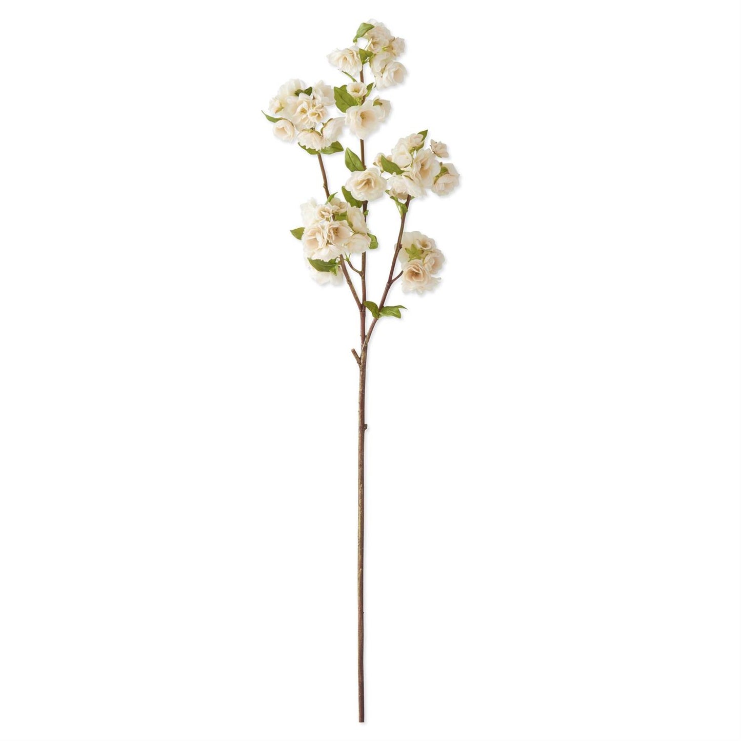 41 Inch Cream Real Touch Blossom Stem