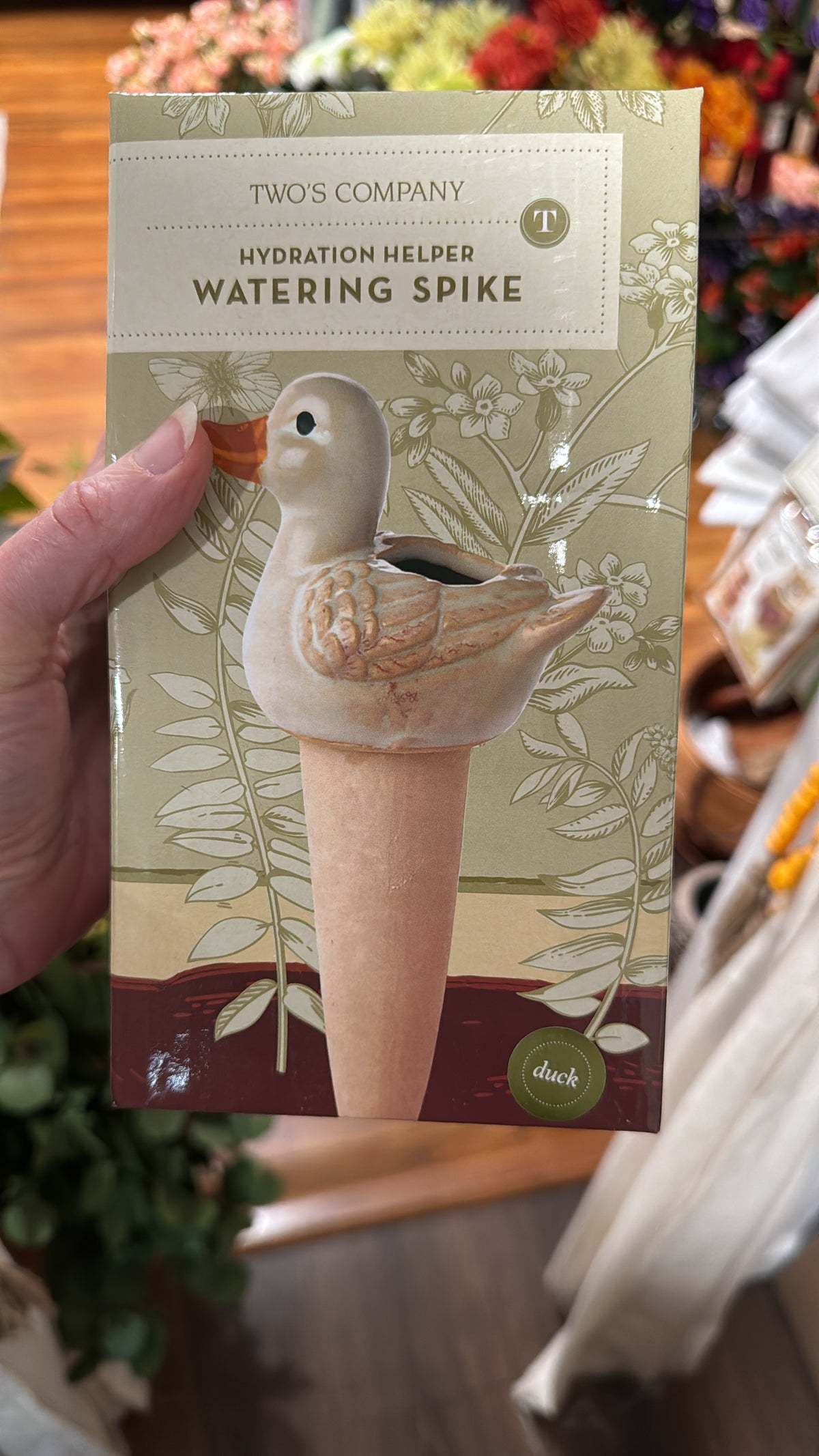 Animal Self-Watering Plant Spike in Gift Box Assorted 3 Designs