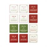 Party Coaster Set - Holiday Two Truths & Lies