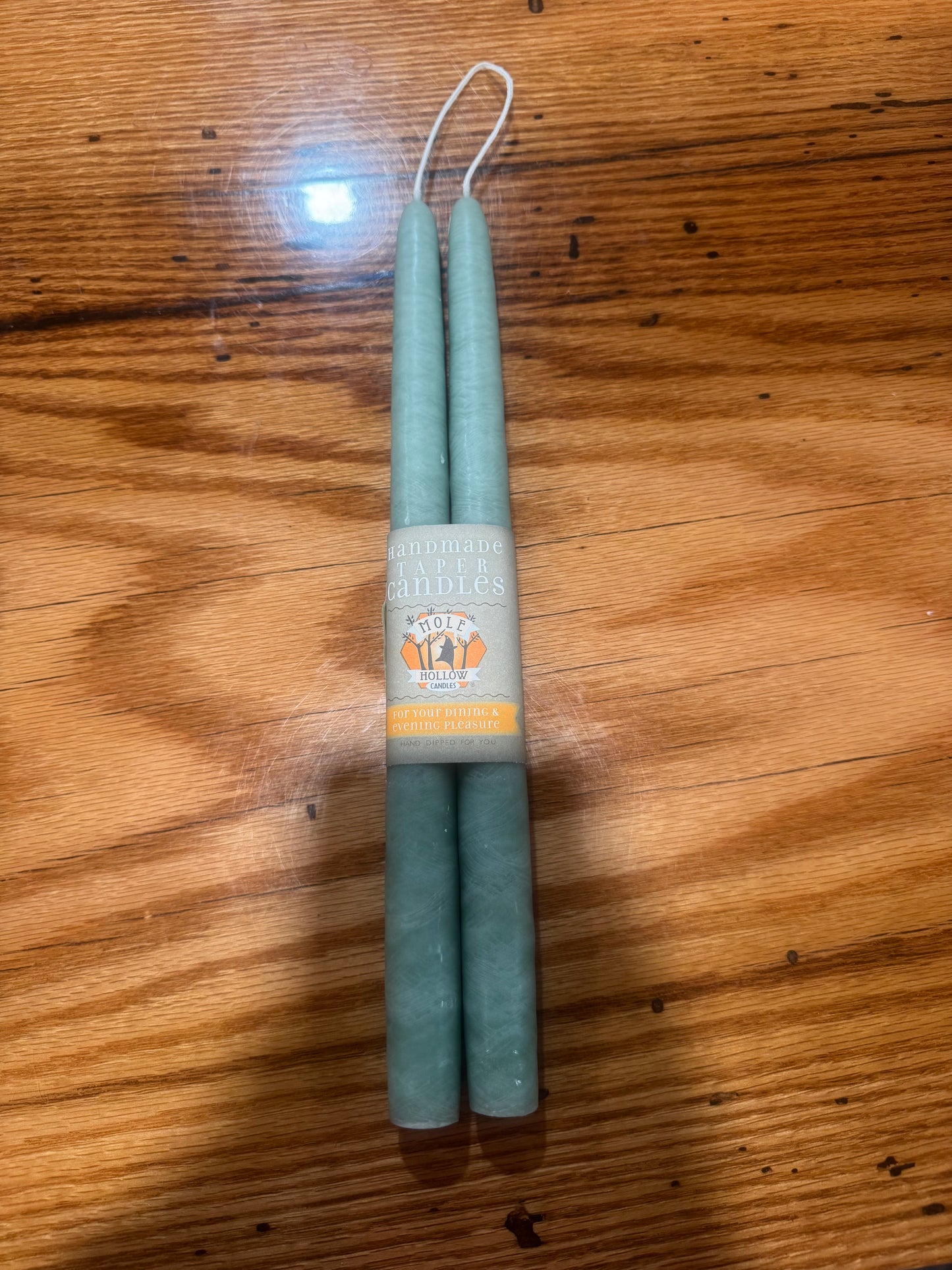 Mole Hollow Taper Candle (pair)