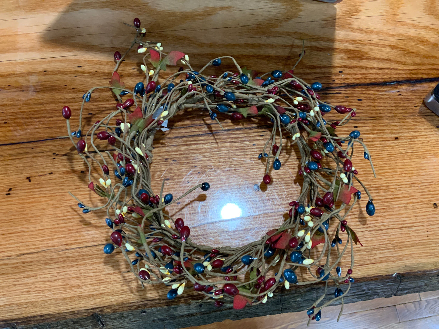 7" Bead Candle Ring