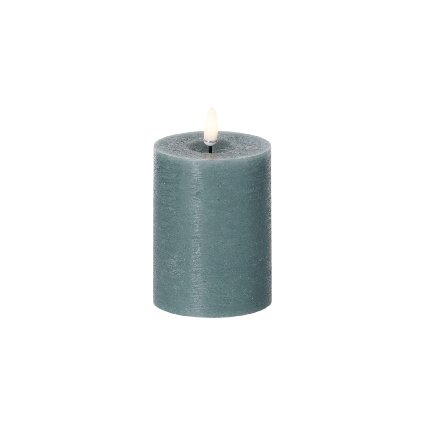 Dark Green ON/OFF Touch LED Pillar Candles