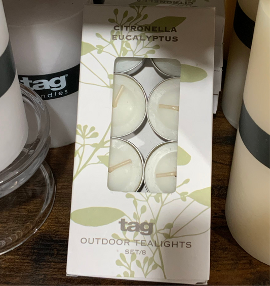 Citronella Eucalyptus Tealight set