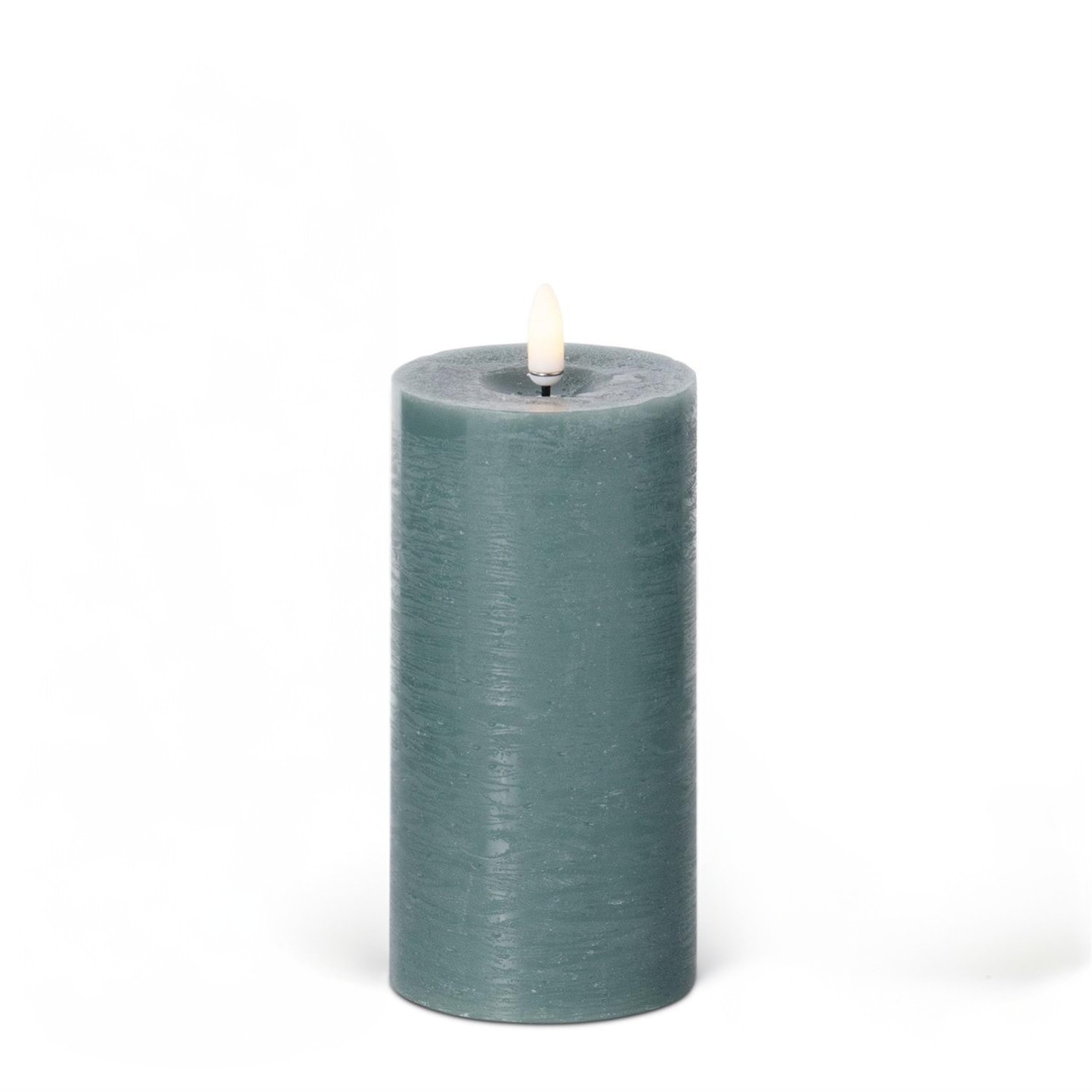 Dark Green ON/OFF Touch LED Pillar Candles