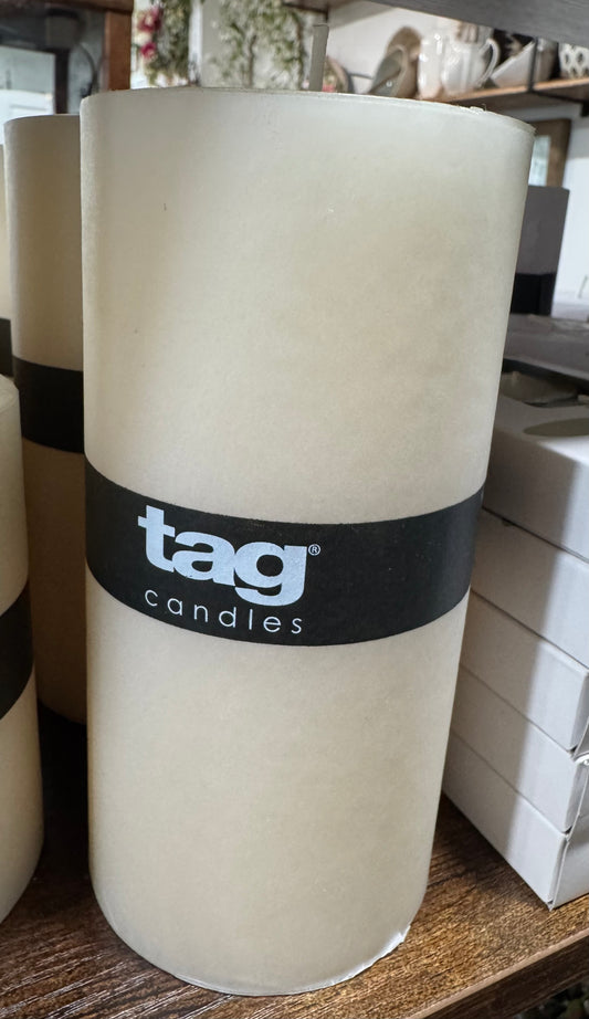 Unscented Pillar Candle
