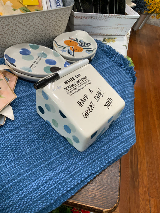 Ceramic Notepad