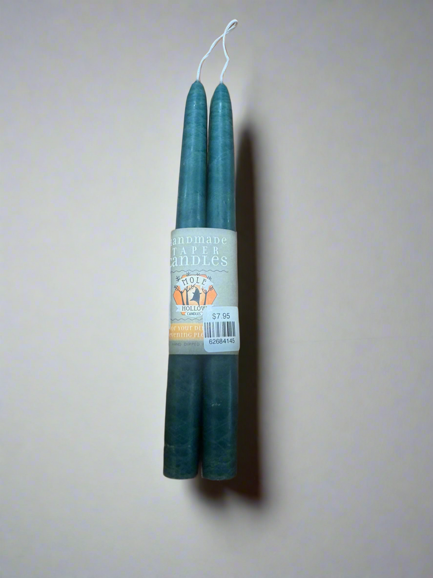 Mole Hollow Taper Candle (pair)