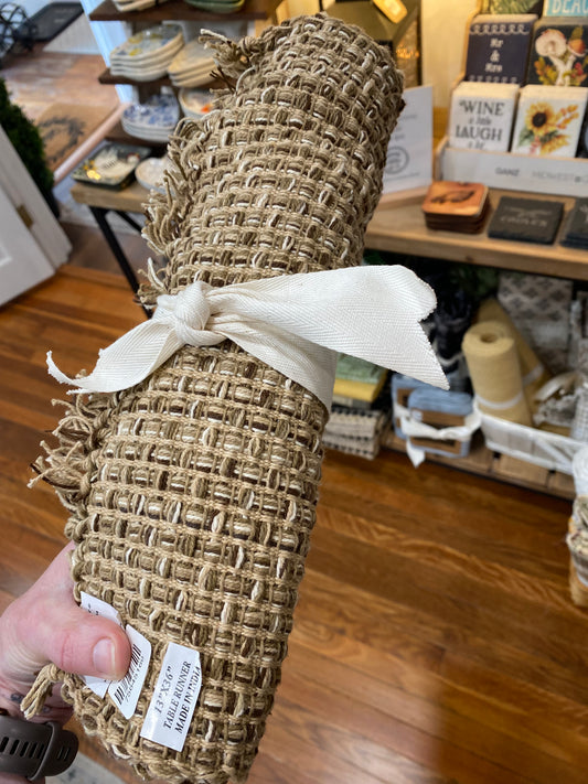 Basketweave Table Runner
