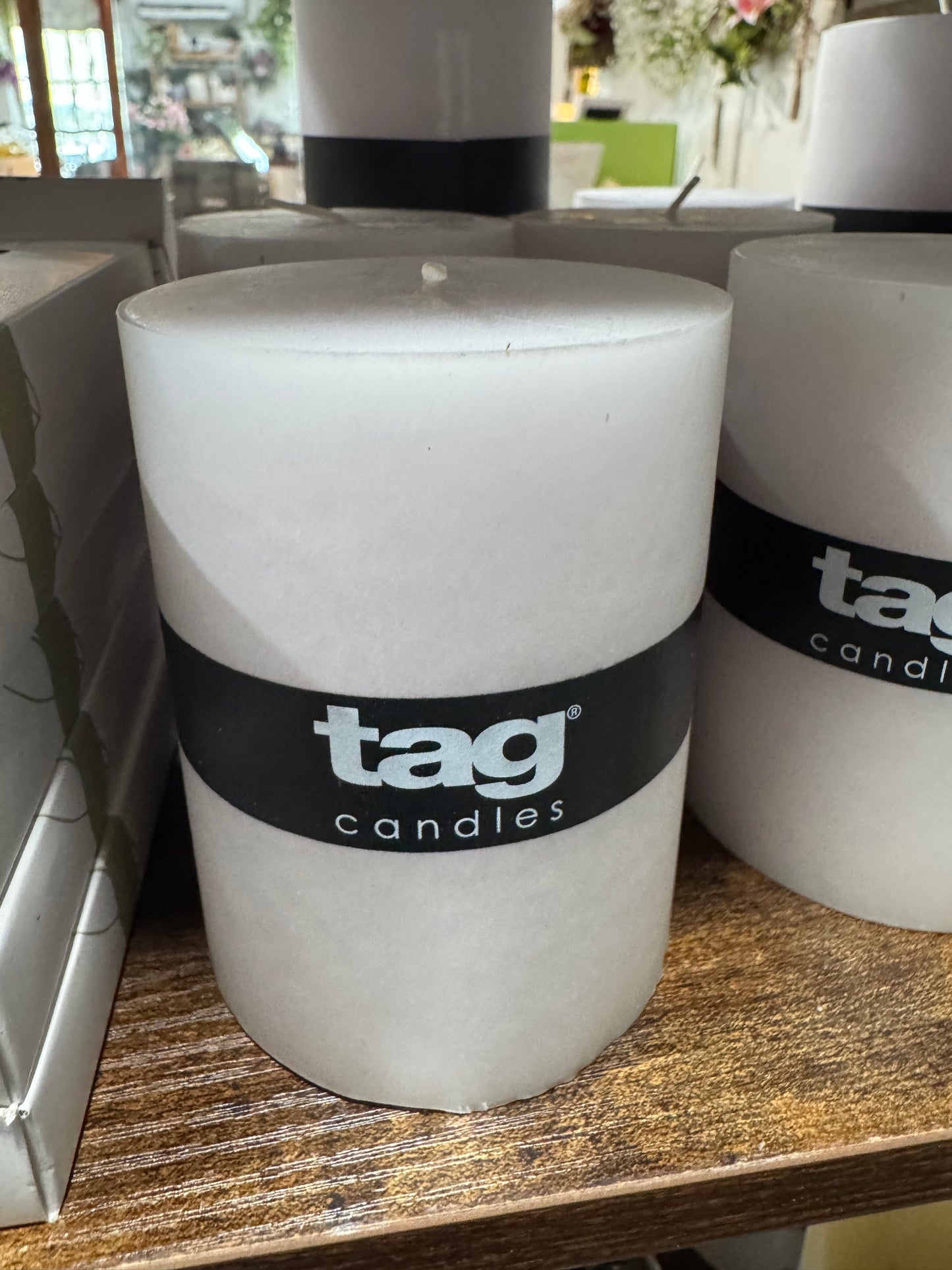 Unscented Pillar Candle