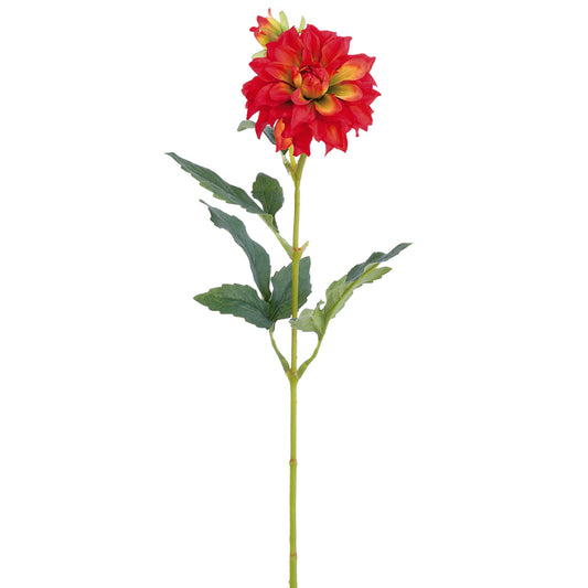 24” Dahlia and bud spray