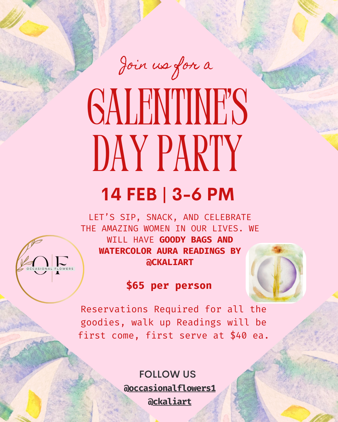 Galentine's Day Party Package