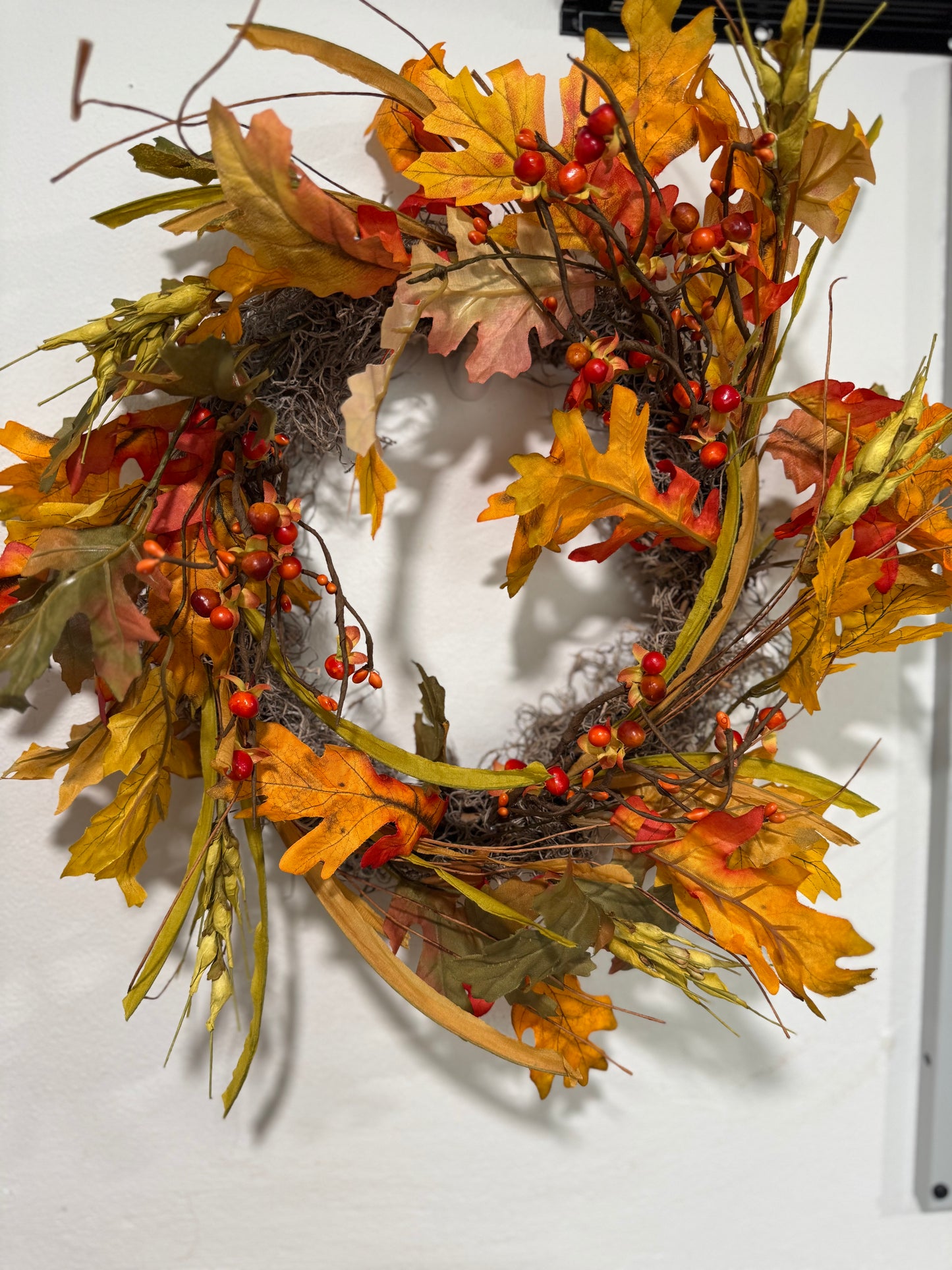 Oak Leaf Autumn Wreaths