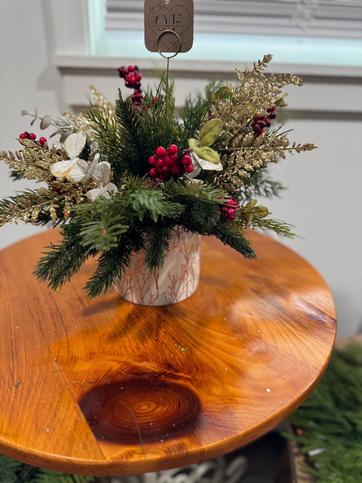 Winter Centerpieces