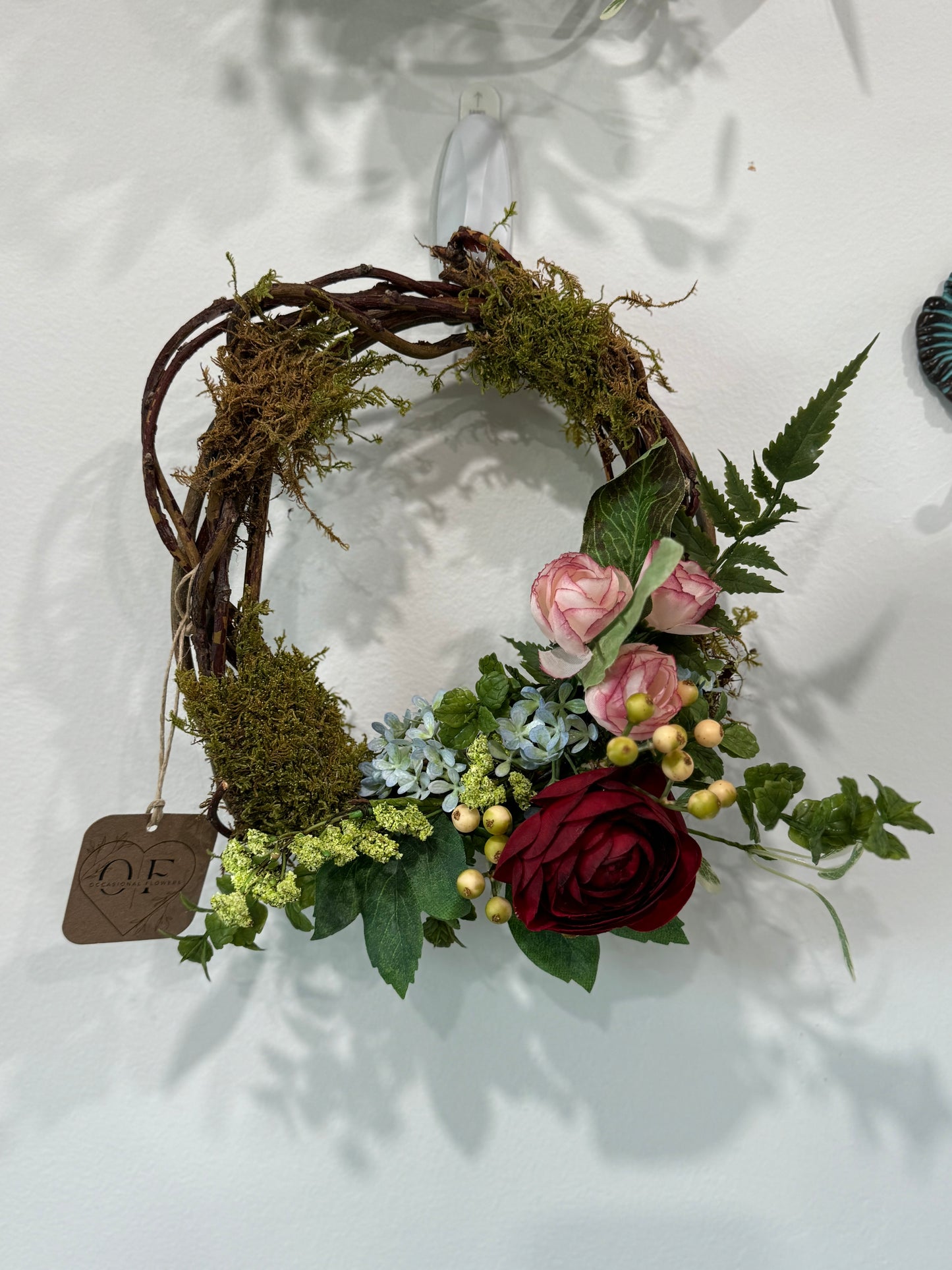 Mini romantic wreath