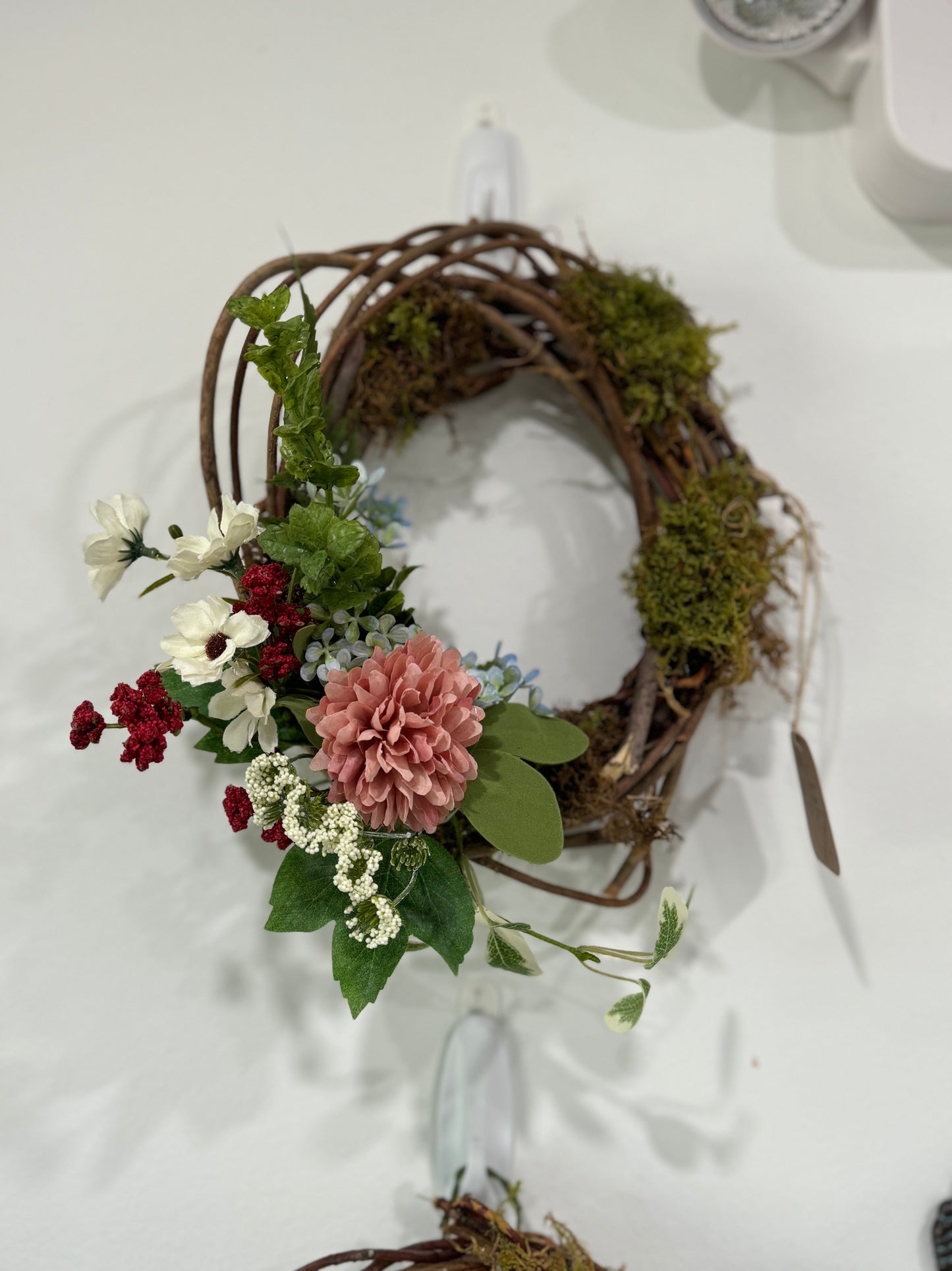 Mini romantic wreath