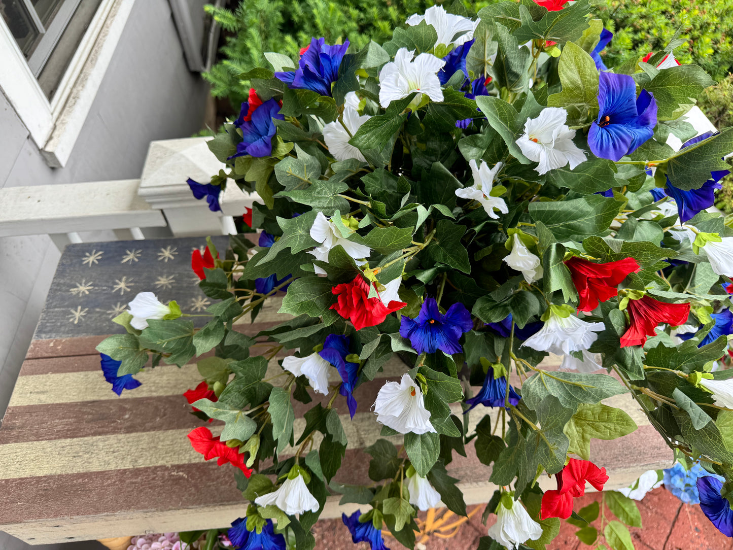 UV Safe Potted Petunia Bush