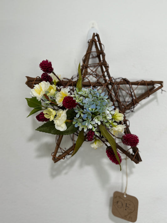 Decorated vine star (mini)