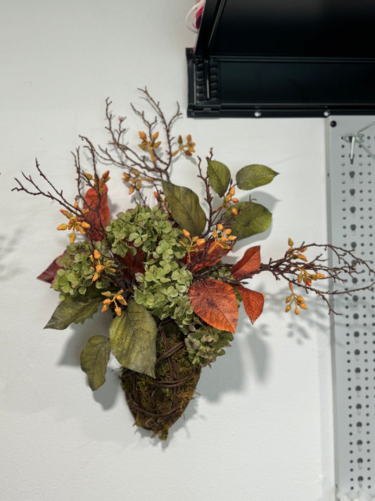 Dried and Silk Wall Sconces