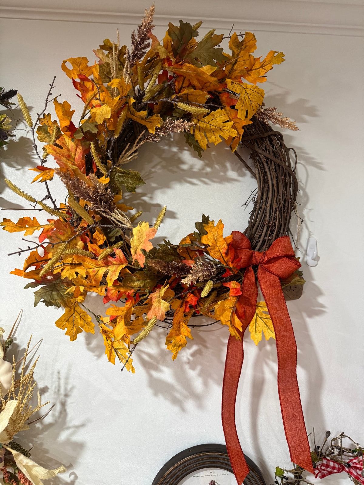 Large Autumn Leaf Wreaths