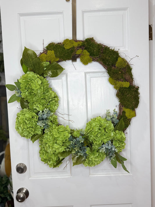 Hydrangea Garden Wreath