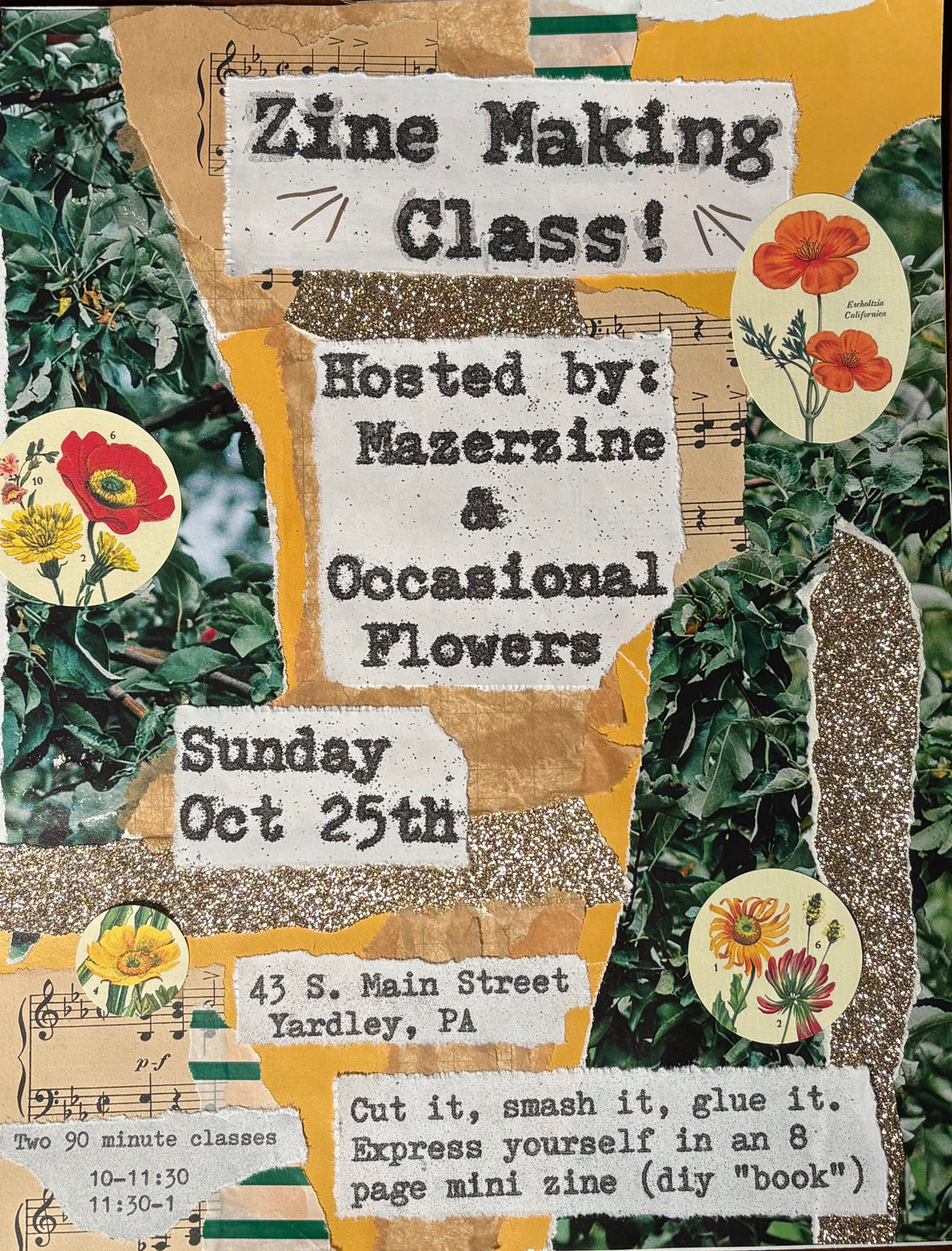 In-Person Zine Making Class