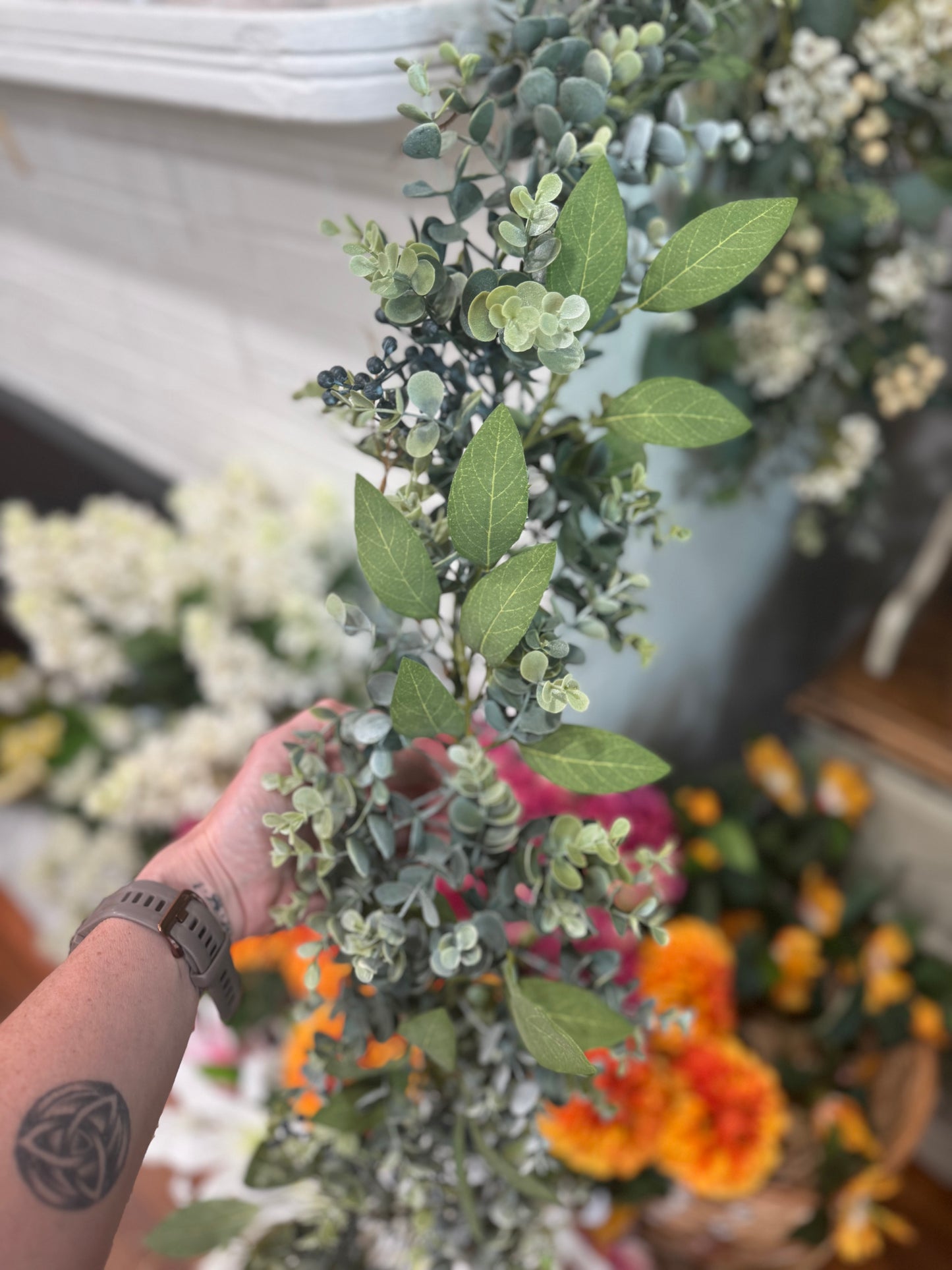 EUCALYPTUS/SAGE GARLAND