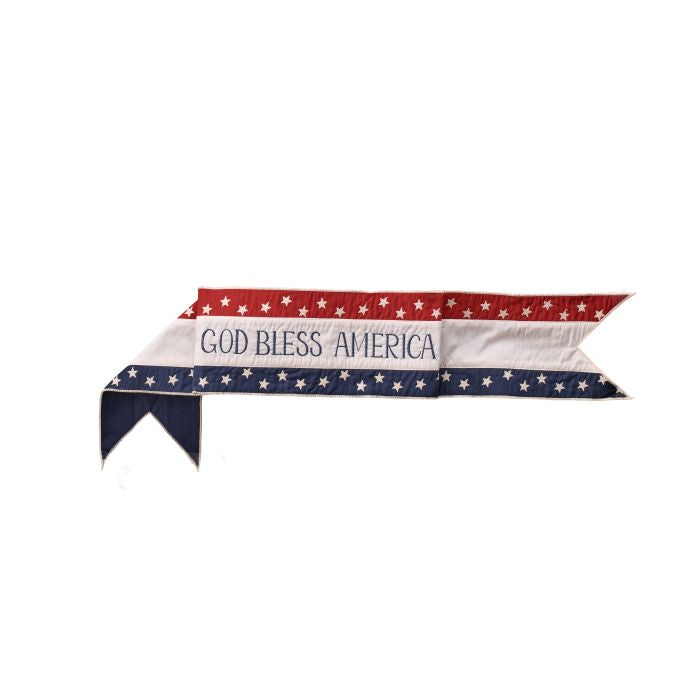 6"X44" "GOD BLESS AMERICA" BANNER