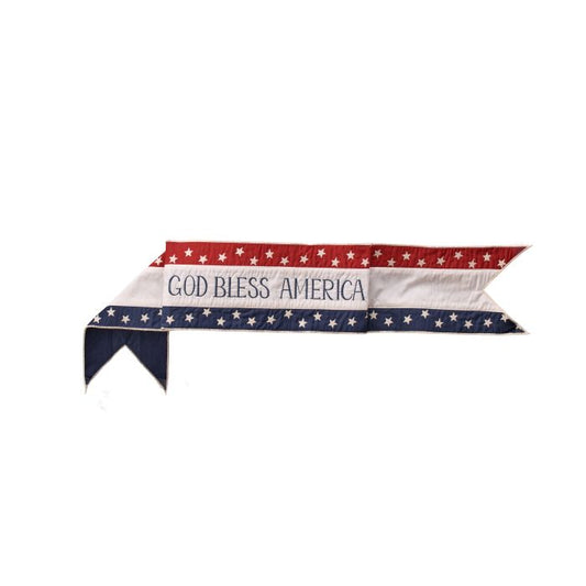 6"X44" "GOD BLESS AMERICA" BANNER