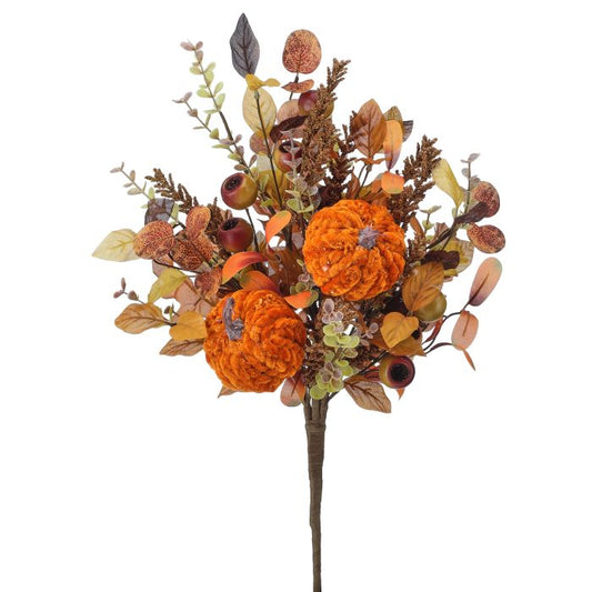 Autumn Splendor Spray with Pumpkin