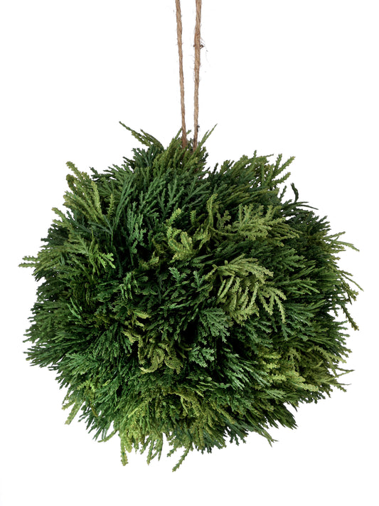 8" REAL TOUCH CEDAR BALL